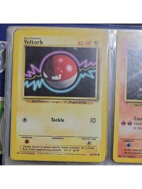 Pokemon Card Voltorb